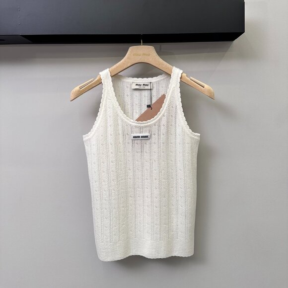 Miu miu knitted vest